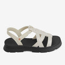 Sandalia Casual Negro/Hueso 2GZD30