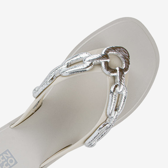 Sandalia Flip Flop Hueso 2GZH54