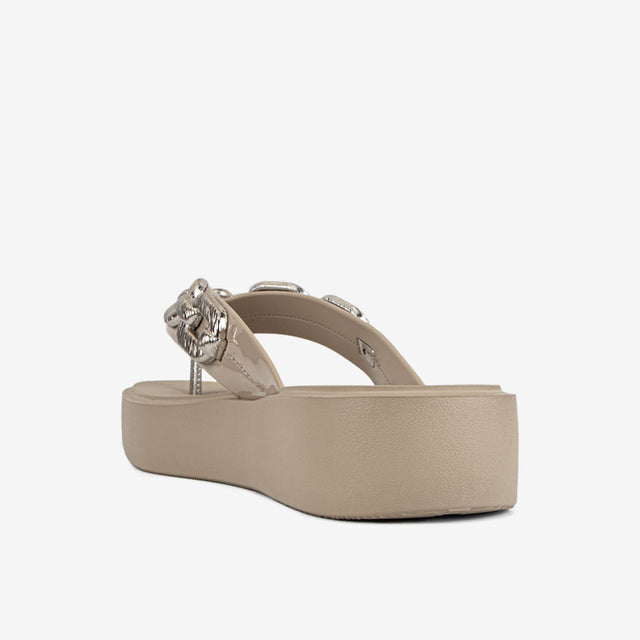 Sandalia Flip Flop Beige 2GZH54