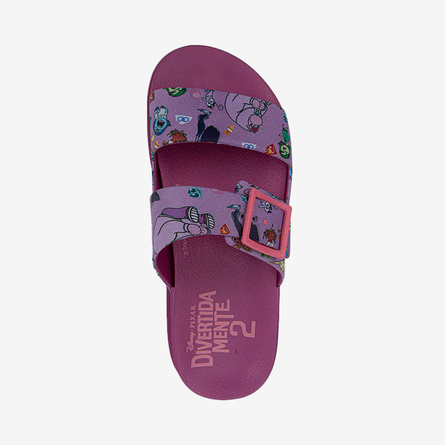 Sandalia Slider Intensamente Fucsia/Lila 2IOA88