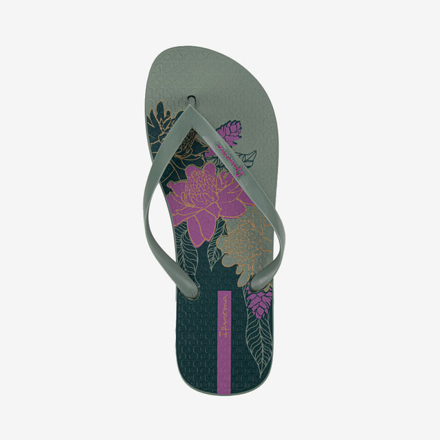 Sandalia Flip Flop De Mujer Verde 2IPK36