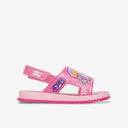 Sandalia Flats Rosado Celeste/Fucsia 2PWA56