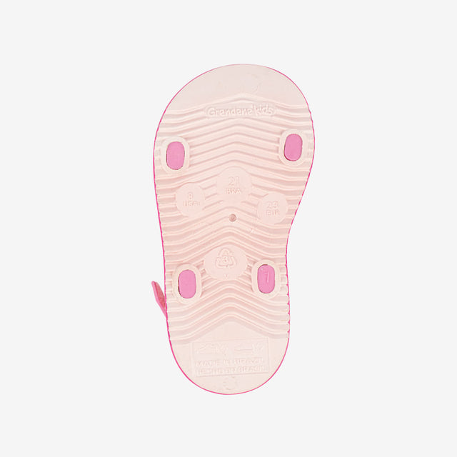 Sandalia Flats Rosado Celeste/Fucsia 2PWA56