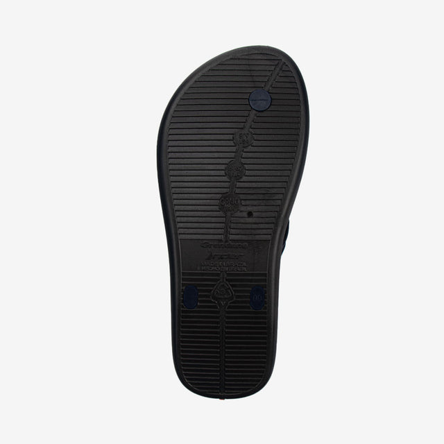 Sandalia Flip Flop De Hombre Azul/Amarillo 2RDJ72