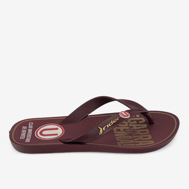 Sandalia Universitario Flip Flop Bordo 2RDU86