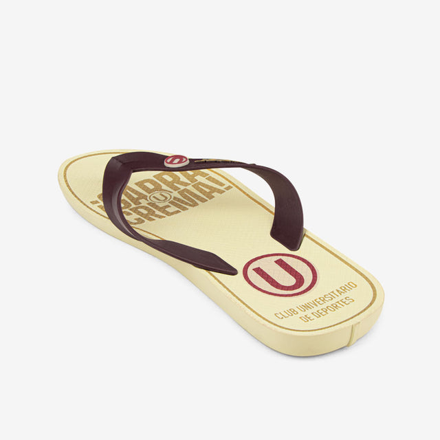 Sandalia Universitario Casual Crema 2RDU86