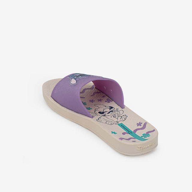 Sandalia Slider Stitch Beige/Lila 2SGA66