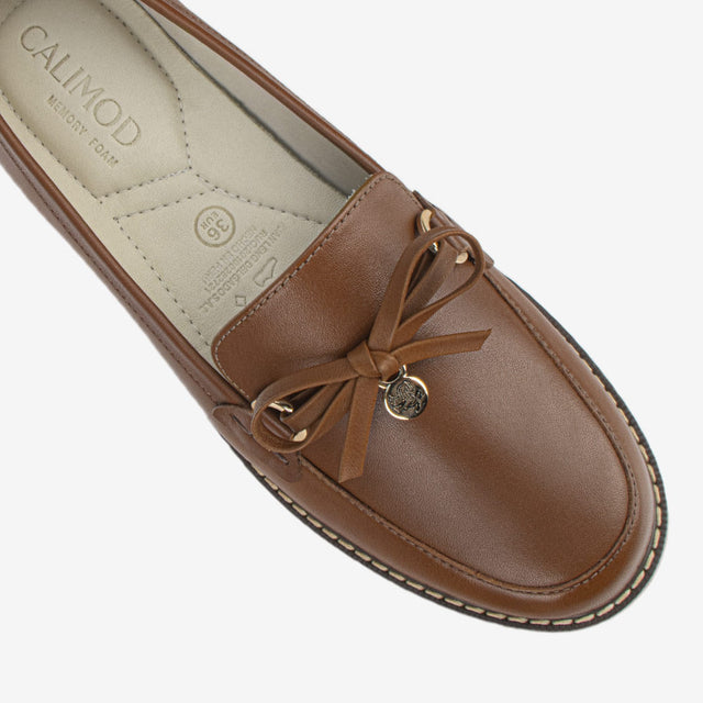 Mocasin De Damas Cogñac 3CJ8003