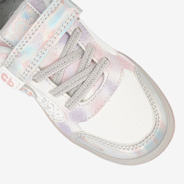 Zapatilla Niña Blanco/Plata 2CZ127