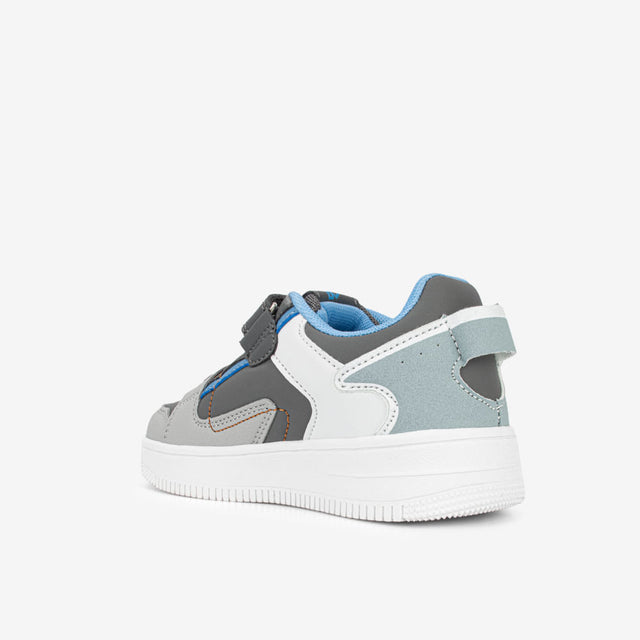 Zapatilla Niño Gris/Celeste 2CZ130
