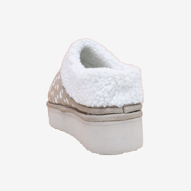 Pantufla Dama Beige 2FY047