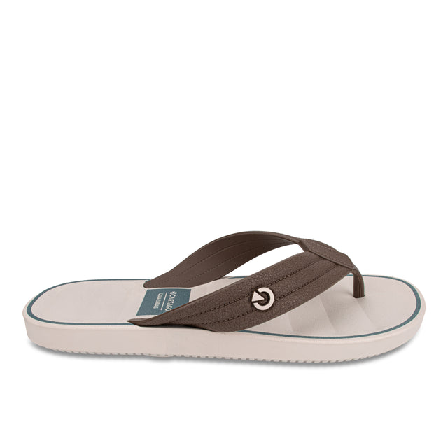 Sandalia Hombre Hueso/Marron 2GCB43