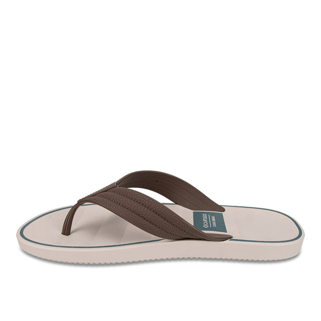 Sandalia Hombre Hueso/Marron 2GCB43
