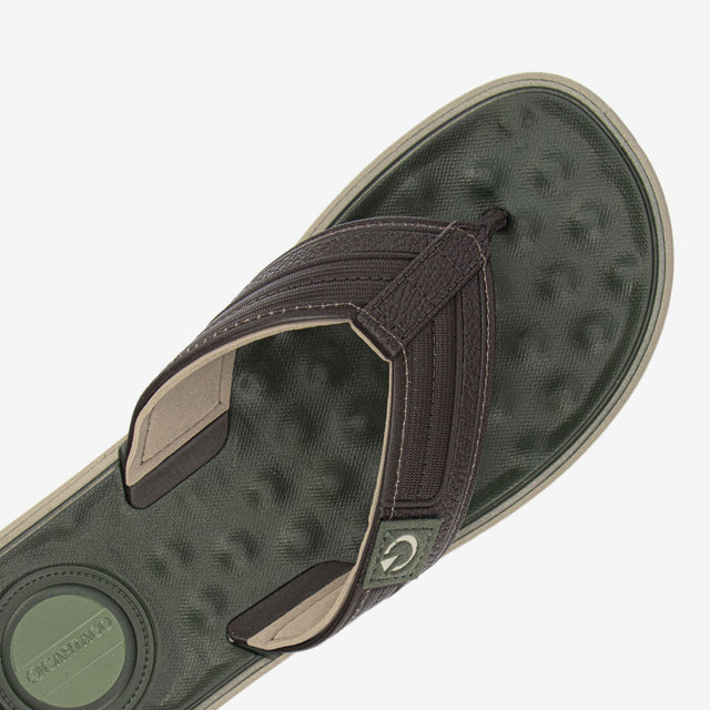 Sandalias Hombre Verde/Marron 2GCO59