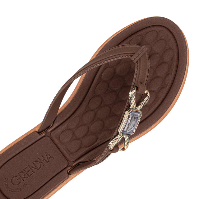 Sandalia Mujer Marron Oscuro 2GDB45