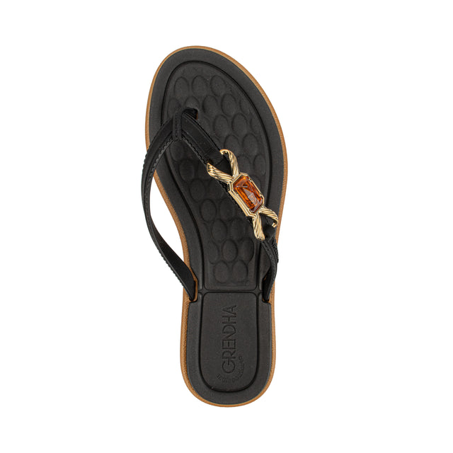 Sandalia Mujer Negro/Camel 2GDB45