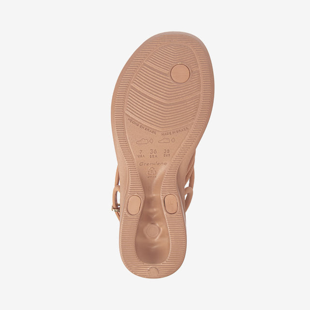 Sandalias Mujer Camel 2GDD40