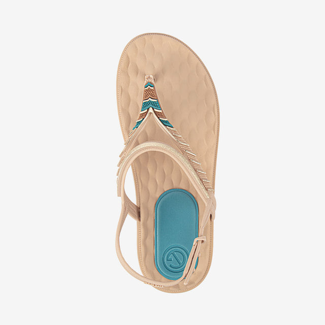 Sandalias Mujer Beige 2GDO51
