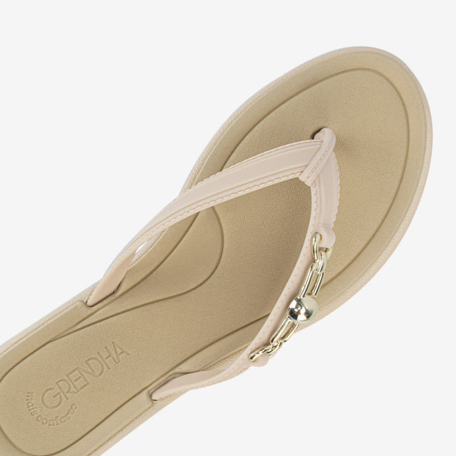 Sandalias Mujer Hueso 2GDS18
