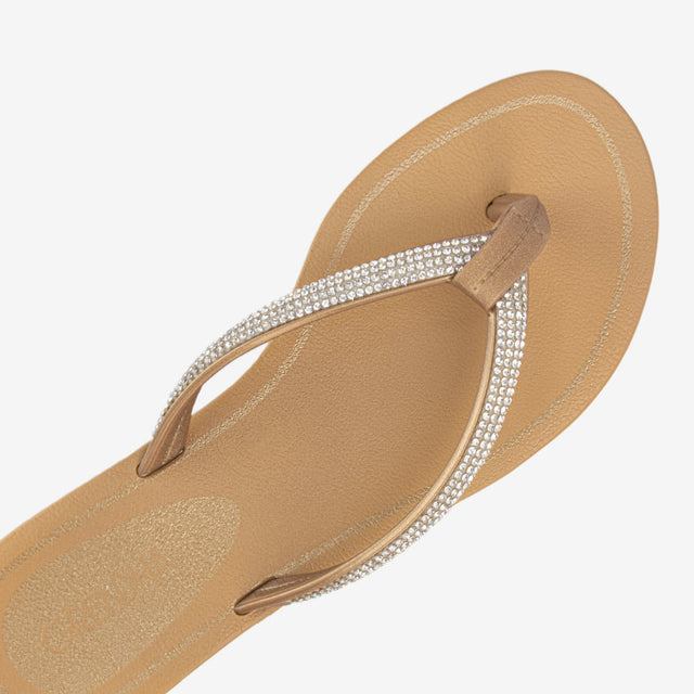Sandalias Mujer Oro/Beige 2GDS90