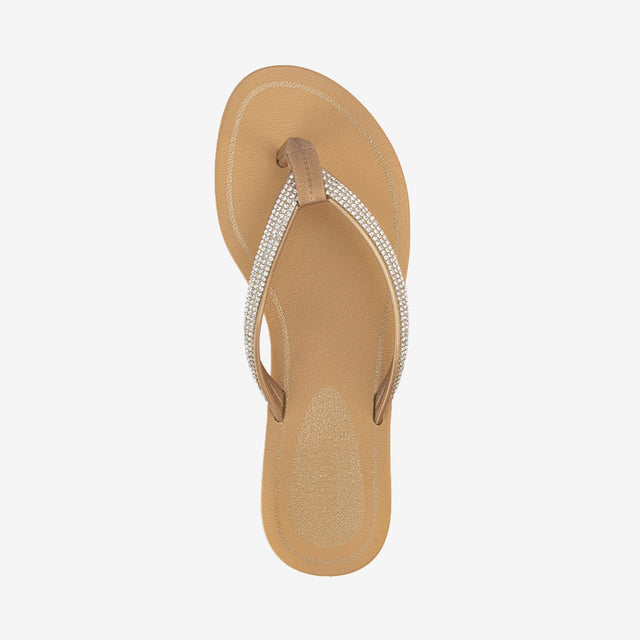 Sandalias Mujer Oro/Beige 2GDS90