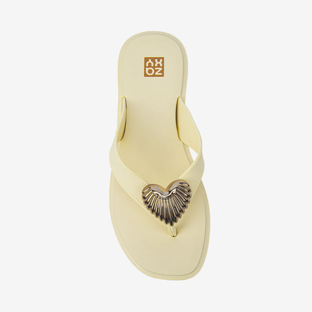 Sandalias Mujer Beige 2GZO39