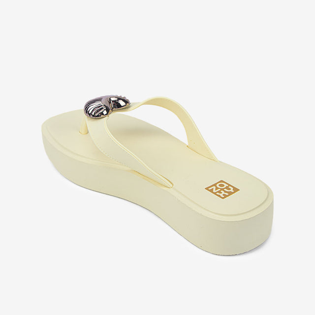 Sandalias Mujer Beige 2GZO39