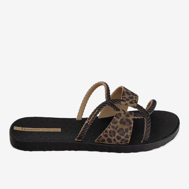Sandalia Flip Flop De Mujer Negro 2IPE41