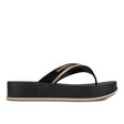 Sandalia Mujer Negro/Oro 2IPG78