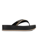 Sandalia Mujer Negro/Oro 2IPG78