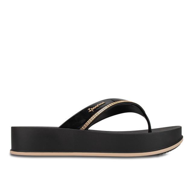 Sandalia Mujer Negro/Oro 2IPG78
