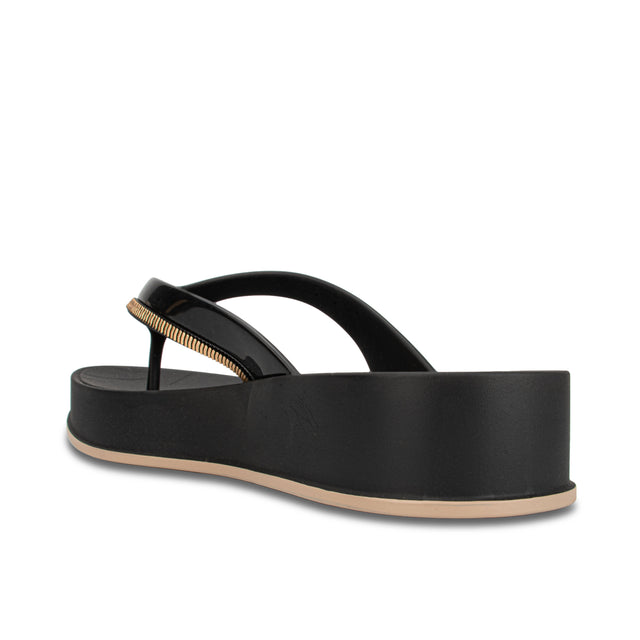 Sandalia Mujer Negro/Oro 2IPG78