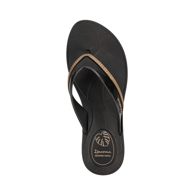 Sandalia Mujer Negro/Oro 2IPG78