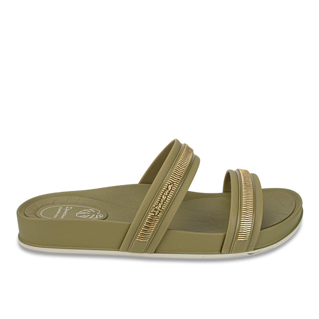 Sandalia Mujer Verde/Oro 2IPG95
