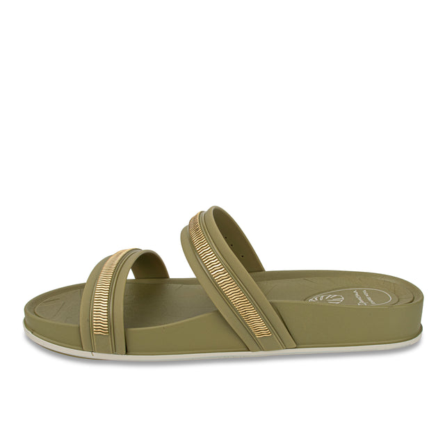 Sandalia Mujer Verde/Oro 2IPG95