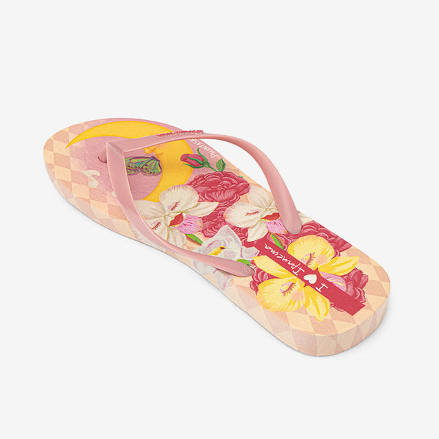 Sandalia Casual Beige/Rosa 2IPJ14