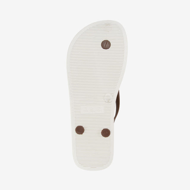 Sandalias Mujer Marron/Blanco 2IPQ52