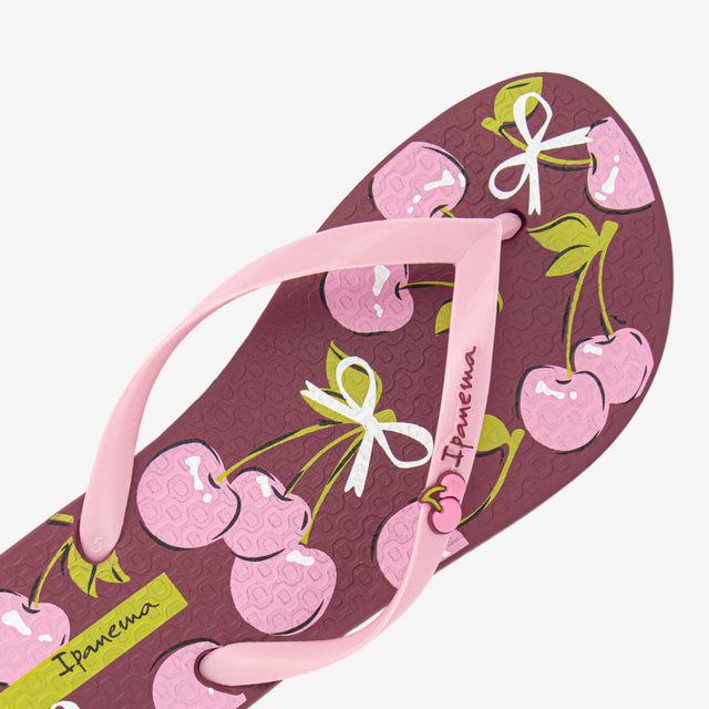 Sandalias Mujer Bordo/Rosa 2IPS10