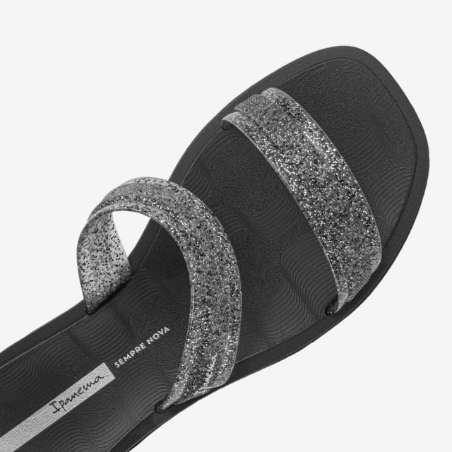 Sandalia Casual Negro/Glitter 2IPS21