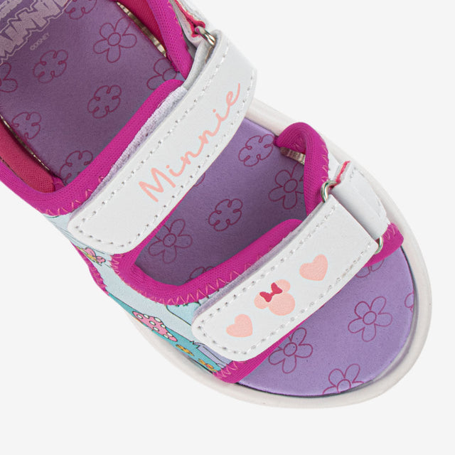 Sandalia Flat Niña Blanco 2MN968