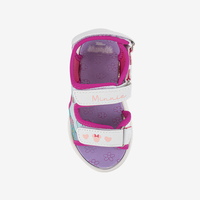Sandalia Flat Niña Blanco 2MN968