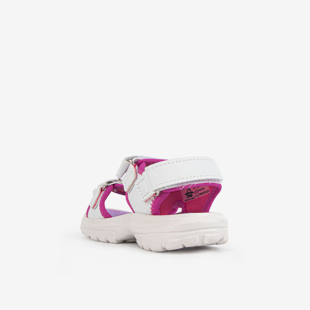 Sandalia Flat Niña Blanco 2MN968