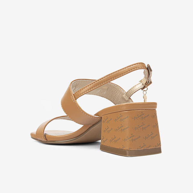 Sandalias Mujer Camel 2NY076