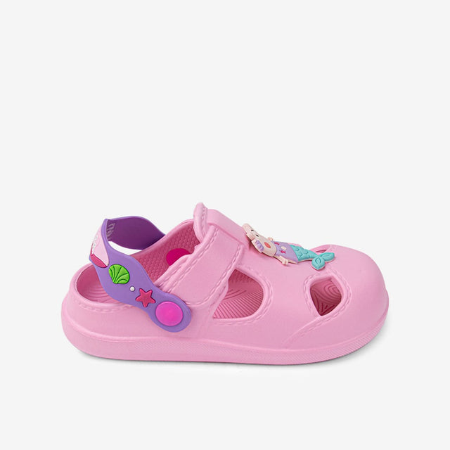 Clogs De Niña Rosado 2PE094