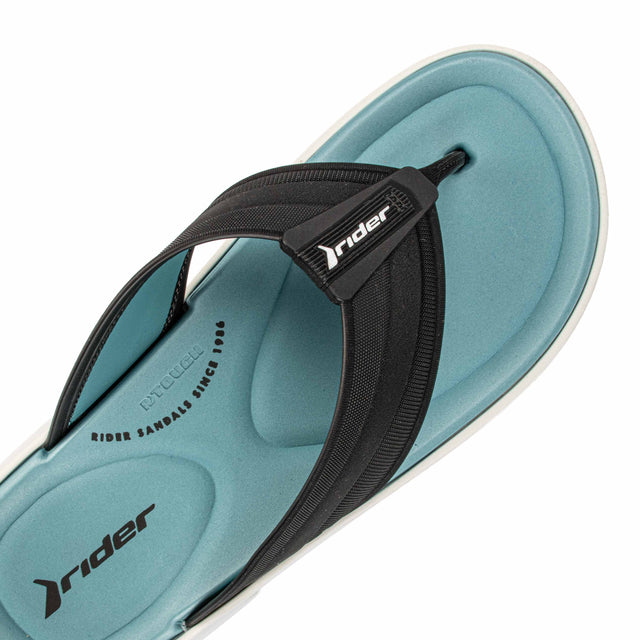 Sandalia Hombre Turquesa/Negro 2RDB48