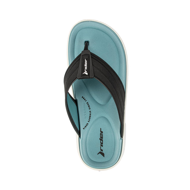 Sandalia Hombre Turquesa/Negro 2RDB48