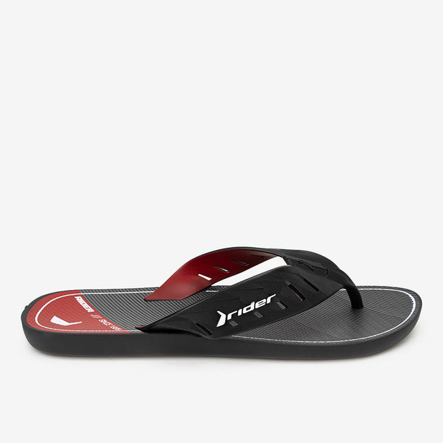 Sandalias Hombre Negro/Rojo 2RDM05
