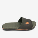 Sandalias Hombre Verde/Negro 2RDN95