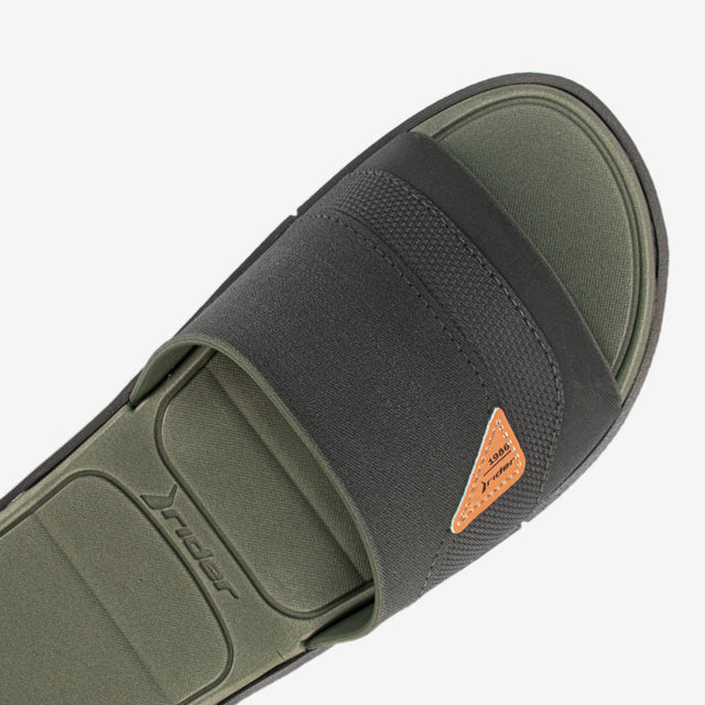 Sandalias Hombre Verde/Negro 2RDN95