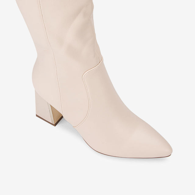 Botas Dama Crema 2YB015